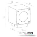 ISO112190 / LED Wandleuchte UP&amp;Down IP54, 2x3W CREE,...
