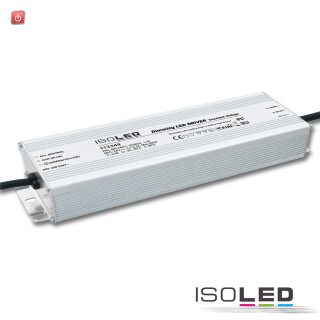ISO113349 / LED PWM-Trafo 24V/DC, 10-200W dimmbar, IP67, SELV / 9009377052385