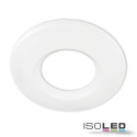 ISO113499 / Cover Aluminium rund/Kante weiß matt...