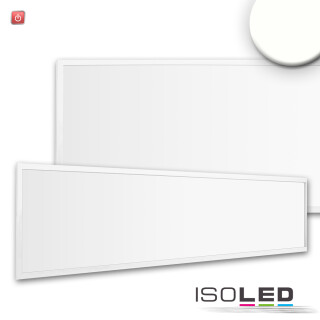 ISO113509 / LED Panel Business Line 1200 UGR<19 2H/2H, 36W, Rahmen weiß RAL 9016, neutralweiß, Push/DALI dimmbar / 9009377056086