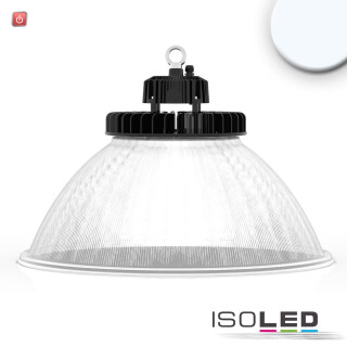 ISO113543 / LED Hallenleuchte FL 200W, PC-Reflektor IP65 kaltweiß, 70°, DALI dimmbar / 9009377056734