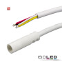 ISO113546 / Mini-Plug RGB Anschlussfassung female, 1m, 4-polig, IP54, weiß, max. 48V / 9009377056772
