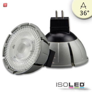 ISO113573 / MR16 Vollspektrum LED Strahler 7W COB, 36°, 2700K, dimmbar / 9009377058028