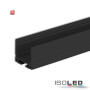 ISO113616 / LED Aufbauprofil SURF16 Aluminium schwarz eloxiert, 200cm / 9009377060212