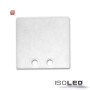 ISO113617 / Endkappe EC 58W weiß RAL 9010 für Profil SURF16, 2 STK, inkl. Schrauben / 9009377060236