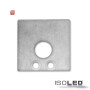 ISO113622 / Endkappe EC 59 Aluminium für Profil SURF16 mit Kabeldurchführung, 2 STK, inkl. Schrauben / 9009377060335
