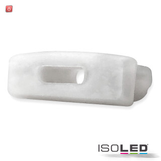 ISO113626 / Endkappe EC 61 für Profil SURF15 FLEX , 1 STK, mit Kabeldurchführung / 9009377060410