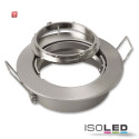 ISO113713 / Einbaurahmen rund für GU10/MR16, Alu Nickel-Satin / 9009377062360