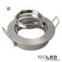 ISO113713 / Einbaurahmen rund für GU10/MR16, Alu Nickel-Satin / 9009377062360