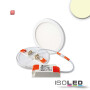 ISO113753 / LED Downlight Flex 8W, prismatisch, 120°, Lochausschnitt 50-100mm, warmweiß / 9009377063114