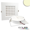 ISO113780 / LED Downlight Prism 18W, UGR<19, IP54, warmweiß, dimmbar / 9009377063572