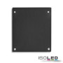 ISO113814 / Endkappe E69 Alu schwarz für LAMP30, 2 STK, inkl. Schrauben / 9009377064319