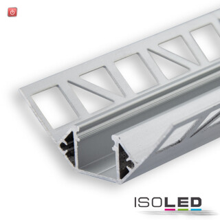 ISO113817 / LED Fliesenprofil Inneneck, 200cm / 9009377064418