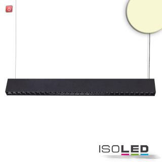 ISO113857 / LED Hängeleuchte Raster Up+Down, 15+32W, 8,5x128cm, schwarz, UGR<6, 3000K, dimmbar / 9009377065262
