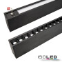 ISO113857 / LED Hängeleuchte Raster Up+Down, 15+32W, 8,5x128cm, schwarz, UGR<6, 3000K, dimmbar / 9009377065262