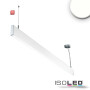 ISO114004 / LED Hängeleuchte Linear Up+Down 1200, 40W, prismatisch, linear- u. 90° verbindbar, weiß, neutralweiß / 9009377068485