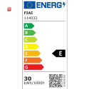 ISO114032 / LED Fluter mit PIR-Bewegungssensor 30W, neutralweiß, schwarz, IP65 / 9009377069215