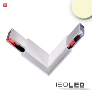ISO114038 / Eckverbinder 90° prismatisch für Hängeleuchte Linear Up+Down, 3W, weiß, warmweiß / 9009377069482