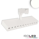 ISO114093 / 3-PH Raster-Schienen-Strahler, 35W, 45°, weiß matt, neutralweiß / 9009377071164