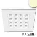 ISO114185 / LED Panel UGR<16 Line 625, 36W, Rahmen weiß, warmweiß, dimmbar / 9009377078286