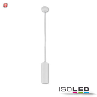 ISO114214 / Pendelleuchte 130 GU10, rund, weiß, exkl. Leuchtmittel / 9009377074059