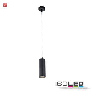 ISO114215 / Pendelleuchte 130 GU10, rund, schwarz, exkl. Leuchtmittel / 9009377074073