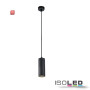 ISO114215 / Pendelleuchte 130 GU10, rund, schwarz, exkl. Leuchtmittel / 9009377074073