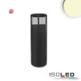 ISO114279 / LED Wegeleuchte Poller-5, 30cm, 6W, sandschwarz, warmweiß / 9009377075391