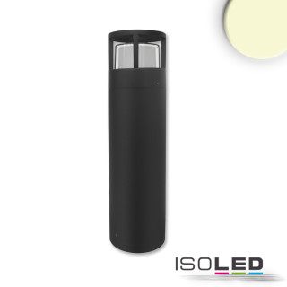 ISO114280 / LED Wegeleuchte Poller-5, 50cm, 6W, sandschwarz, warmweiß / 9009377075407