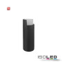 ISO114282 / LED Wegeleuchte Poller-6, 30cm, 6W, sandschwarz, warmweiß / 9009377075421