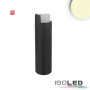 ISO114283 / LED Wegeleuchte Poller-6, 50cm, 6W, sandschwarz, warmweiß / 9009377075438