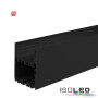 ISO114391 / LED Leuchtenprofil LAMP40 Up+Down Aluminium schwarz pulverbeschichtet / 9009377077401