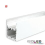 ISO114392 / LED Leuchtenprofil LAMP40 Up+Down Aluminium weiß pulverbeschichtet / 9009377077418
