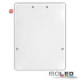 ISO114395 / Endkappe EC74 Aluminium weiß  für Profil LAMP40, 2 STK, inkl. Schrauben / 9009377077487