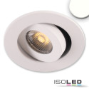 ISO114471 / LED Einbauleuchte MiniAMP weiß, 3W, 24V DC, neutralweiß, dimmbar / 9009377079788