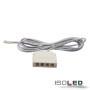 ISO114498 / MiniAMP 4-fach Verteiler (1 male-Stecker an 4 female-Buchsen), 30cm, 2-polig, weiß, max. 3,5A / 9009377080463