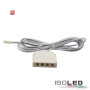 ISO114498 / MiniAMP 4-fach Verteiler (1 male-Stecker an 4 female-Buchsen), 30cm, 2-polig, weiß, max. 3,5A / 9009377080463