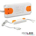ISO114526 / LED Trafo MiniAMP 24V/DC, 0-50W, 120cm Kabel...