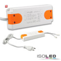 ISO114527 / LED Trafo MiniAMP 12V/DC, 0-50W, 120cm Kabel...