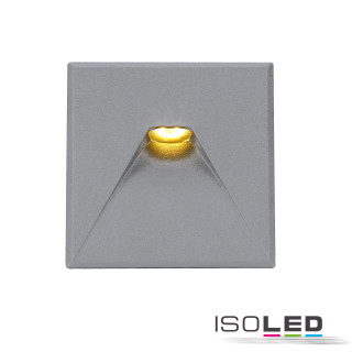 ISO114565 / Cover Aluminium eckig 2 silbergrau für Wandeinbauleuchte Sys-Wall68 / 9009377082177