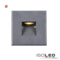 ISO114568 / Cover Aluminium eckig 3 silbergrau für...