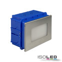 ISO114569 / LED Wandeinbauleuchte eckig, 2.5W, IP65,...