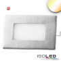 ISO114569 / LED Wandeinbauleuchte eckig, 2.5W, IP65, ColorSwitch 3000K|4000K|6000K, inkl. Einputzdose / 9009377082252