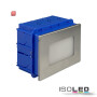 ISO114569 / LED Wandeinbauleuchte eckig, 2.5W, IP65, ColorSwitch 3000K|4000K|6000K, inkl. Einputzdose / 9009377082252