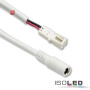 ISO114650 / Adapter Rundstecker Female auf MiniAmp Female-Buchse, 10cm, weiss / 9009377084713