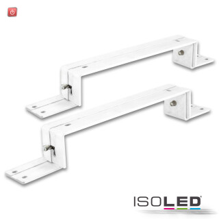 ISO114702 / Montagebügel für ISOLED LED Panel 300x1200, weiß RAL 9016 / 9009377085925