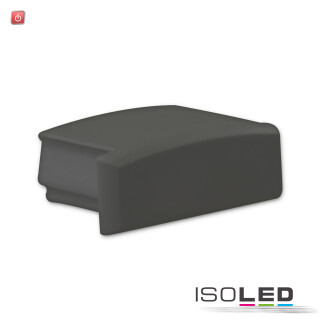 ISO114752 / Endkappe EC75B schwarz für Profil PURE14 S, 1 STK / 9009377087622