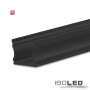 ISO114788 / LED Aufbauprofil PURE12 S Aluminium schwarz RAL9005, 200cm / 9009377088322