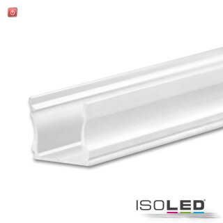ISO114789 / LED Aufbauprofil PURE12 S Aluminium weiß RAL9010, 200cm / 9009377088346