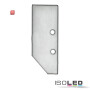 ISO114835 / Endkappe EC92 Aluminium eloxiert für Profil HIDE ASYNC inkl. Schrauben / 9009377089176
